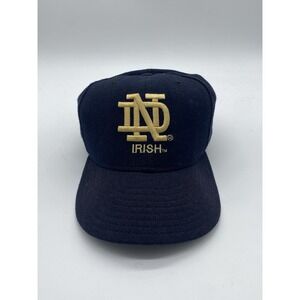 Vintage Notre Dame New Era 5150 Pro Model Wool Fitted Hat 6 7/8‎